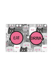 Conceptum Cat's Grey Alfombrilla para Arena Multicolor